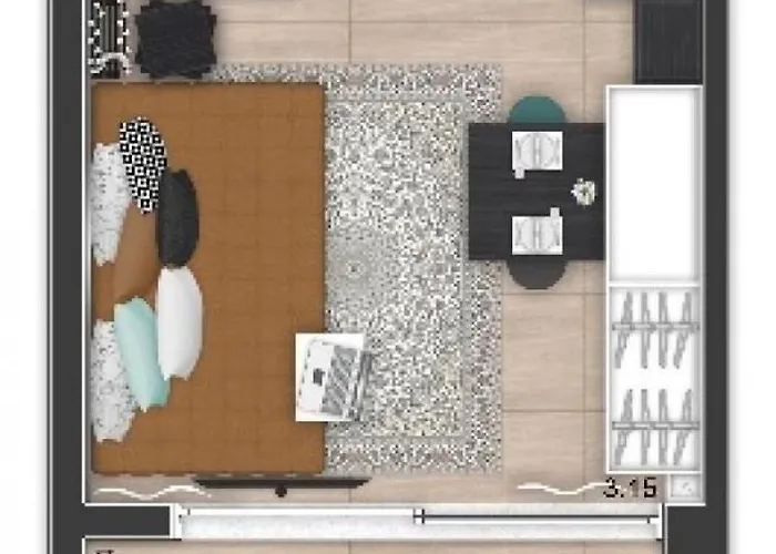 Loft Setin 1509 - Vista Incrivel Com Conforto!